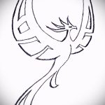 Exkluzív vázlat egy főnix tetováláshoz - exkluzív vázlat a főnix tetoválás vázlatához