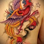 Exkluzív Phoenix Tattoo Sketch - eredeti rajz, amely vázlatként használható egy tűzmadár tetováláshoz