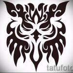 A bagoly tetoválási vázlatának stílusos változata - felhasználható egy bagoly vállának tetoválásához