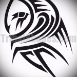 A bagoly tetoválási vázlatának stílusos változata - bagoly tetoválásához használható a karon