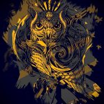 A tetoválás érdekes változata egy bagoly vázlata - használható barna bagoly tetováláshoz