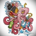 vázlat a fregatt tetováláshoz 2019.09.27. №003 -a fregatt tetoválás vázlata -