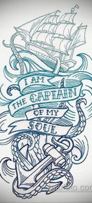 vázlat egy régi iskola tetoválóhajójára 2019.09.27. №018 -fregatt tetoválás