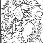 رسم تخطيطي للوشم جورج المنتصر بتاريخ 28/12/2017 برقم 026 - القديس. جورج -