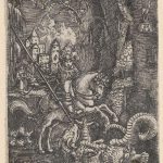 رسم تخطيطي للوشم جورج المنتصر بتاريخ 12/28/2017 برقم 075 - القديس. جورج -