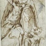 رسم تخطيطي للوشم جورج المنتصر بتاريخ 28.12.2017 №091 - القديس. جورج -