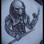 vázlat a 928 -as számú gladiátor tetoválásról - a minta exkluzív változata, amely sikeresen használható változtatásra és alkalmazásra gladiátor tetoválásként a mellkason