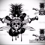 A Gladiátor tetoválás vázlata # 155 a minta klassz változata, amely könnyen használható a Spartacus gladiátor átalakítására és tetoválásként történő alkalmazására