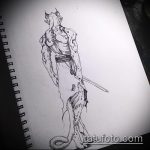 vázlat a 464 -es számú gladiátor tetoválásról - a minta érdekes változata, amely sikeresen használható a tetováláshoz a rómaiakkal és gladiátorokkal