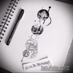 hegyi tetoválás vázlata # 724 - a kép exkluzív változata, amely sikeresen használható a háromszögben lévő hegyek véglegesítésére és tetoválásként történő alkalmazására