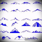 A hegyi tetoválás vázlata # 860 a kép hűvös változata, amely jól használható felülvizsgálatra és hegyi tetováló helikopterként való alkalmazásra