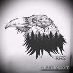 A hegyi tetoválás vázlata # 780 a minta érdekes változata, amely sikeresen használható a hó átalakítására és felhordására hegyi tetoválásként