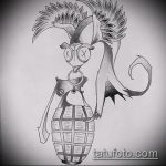 vázlat egy gránátalma tetoválásról # 606 egy rajz klassz változata, amely könnyen használható revízióhoz és egy galamb rajzolásához gránáttal tetoválásként