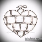 vázlat egy gránátalma tetoválásról # 255 - a rajz exkluzív változata, amely sikeresen használható a gránátalma gép tetoválásként történő felülvizsgálatához és rajzolásához