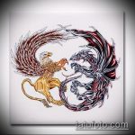 vázlat egy 906 -os griff tetoválásról - egy rajz hűvös változata, amely jól használható a lányok griff tetoválásaként történő feldolgozásához és alkalmazásához