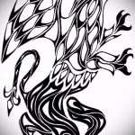 vázlat egy griff tetoválásról # 375 - a rajz exkluzív változata, amely sikeresen használható felülvizsgálathoz és alkalmazáshoz, mint egy griff tetoválása a csuklón