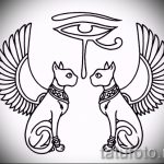 Hűvös lehetőségek a vázlatokhoz egy tetováláshoz hieroglifával - szokatlan példák a vázlatokra