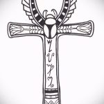 Hűvös lehetőségek a vázlatokhoz egy tetováláshoz hieroglifával - szokatlan példák a vázlatokra