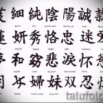 Hűvös lehetőségek a vázlatokhoz egy tetováláshoz hieroglifával - ritka példák a vázlatokra