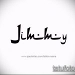 Fényképvázlat a tetoválás nevéről - 11072017 - példa - 055 A tetoválás nevének vázlata