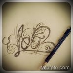 Fényképvázlat a tetoválás nevéről - 11072017 - példa - 007 A tetoválás nevének vázlata