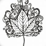снимка Скици на татуировка клен от 29.09.2017 г. №002 - Скици на татуировка клен -