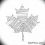 снимка Скици на татуировка клен от 29.09.2017 г. №007 - Скици на татуировка клен -