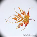 снимка Скици на татуировка клен от 29.09.2017 г. №021 - Скици на татуировка клен -