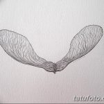 снимка Скици на татуировка клен от 29.09.2017 г. №024 - Скици на татуировка клен -