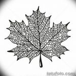 снимка Скици на татуировка клен от 29.09.2017 г. №035 - Скици на татуировка клен -