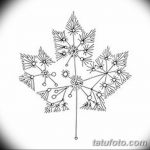 снимка Скици на татуировка клен от 29.09.2017 г. №036 - Скици на татуировка клен -