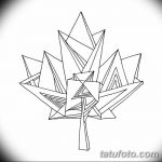 снимка Скици на татуировка клен от 29.09.2017 г. №039 - Скици на татуировка клен -