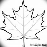 снимка Скици на татуировка клен от 29.09.2017 г. №045 - Скици на татуировка клен -