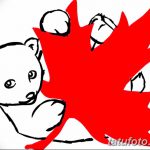 снимка Скици на татуиран клен от 29.09.2017 г. №065 - Скици на татуировъчен клен -