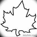 снимка Скици на татуировка клен от 29.09.2017 г. №079 - Скици на татуировка клен -