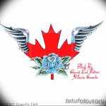 снимка Скици на татуировка клен от 29.09.2017 г. №092 - Скици на татуировка клен -