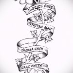 Fajna wersja szkiców tatuażu koniczyny - może być używana do tatuażu koniczyny na nodze