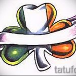 Wyjątkowa wersja szkiców do tatuażu koniczyna - może być użyta do tatuażu z liściem koniczyny