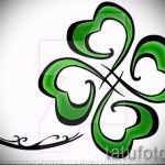 Fajna wersja szkiców do tatuażu koniczyna - może być użyta do tatuażu koniczyny na szyi