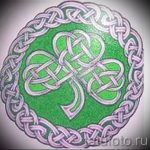 Ciekawa wersja szkiców tatuażu koniczyna - może być wykorzystana do tatuażu podkowy i koniczyny