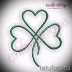 Fajna wersja szkiców do tatuażu koniczyna - może być użyta do tatuażu koniczyny na szyi