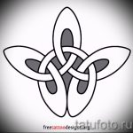 Ciekawa wersja szkiców tatuażu koniczyna - może być użyta do jaskółki z tatuażem koniczyny