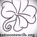 Przyzwoita wersja szkiców tatuażu koniczyny - może być używana do tatuażu koniczyny nieskończoności