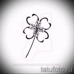 Oryginalna wersja szkiców tatuażu koniczyna - może być użyta do tatuażu koniczyny na ramieniu