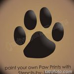 Tetovált macskanyomok vázlata 2018.07.31 -től №007 - Vázlatok tetováló macskanyomokhoz -