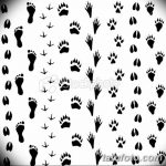 Tetovált macskanyomok vázlata 2018.07.31 -től №023 - Vázlatok tetováló macskanyomokról -