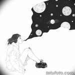 اسكتشات صور لمساحة الوشم بتاريخ 09/26/2017 №058 - اسكتشات لمساحة الوشم -