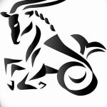 fotó Vázlatok egy bak tetoválásról, keltezés: 09.09.2017 №009 - Vázlatokf a bak tetoválásról -