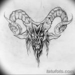 fotó Vázlatok egy bak tetoválásról, kelte: 2017. 09. 29 №013 - Vázlatokf a bak tetoválásról -