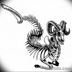 fotó Vázlatok egy bak tetoválásról, keltezés: 09.09.2017 №024 - Vázlatokf a bak tetoválásról -